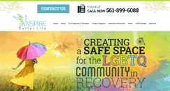 Desktop Screenshot of inspirerecovery.com